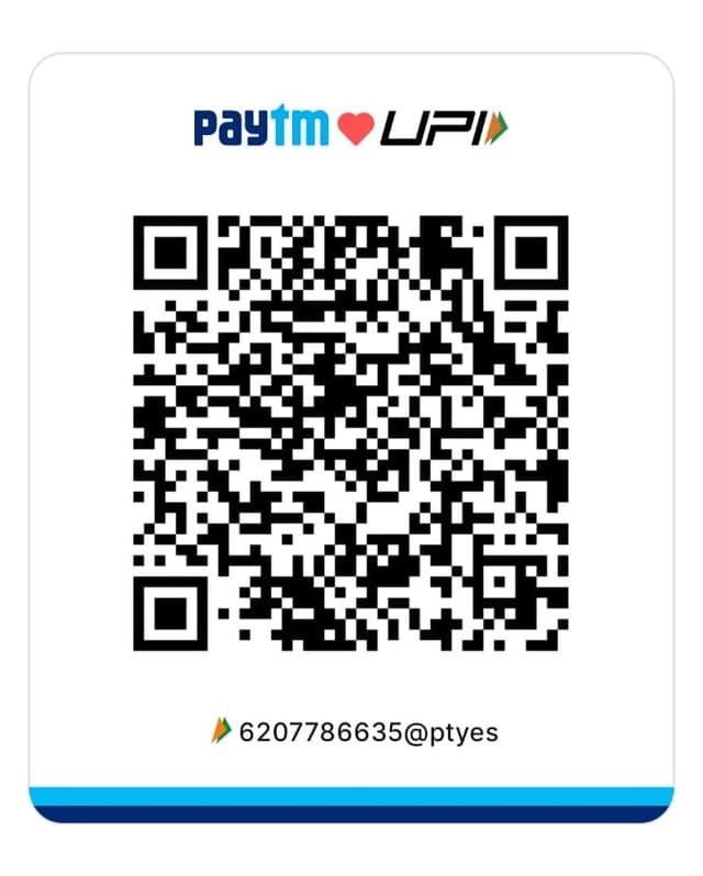 Paytm QR for Aaryaman Singh