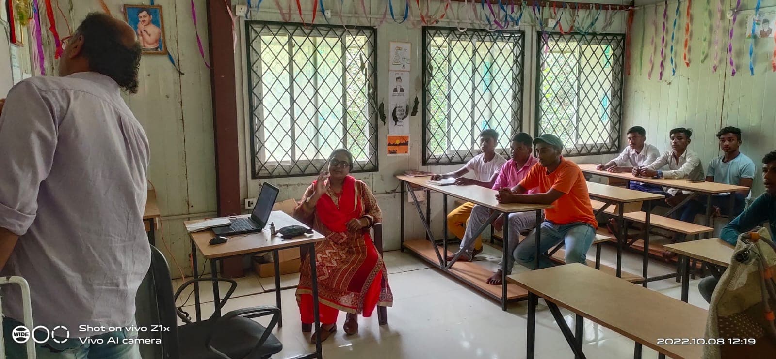 Empowered Indian woman working